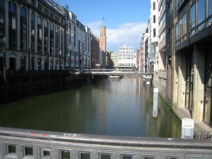 Hamburg, Germany.  Bridges.