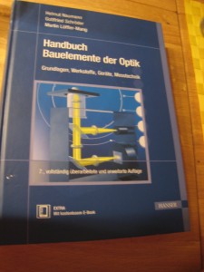 Handbuch Bauelemente der Optik by Naumann, Schröder, and Löffler-Mang